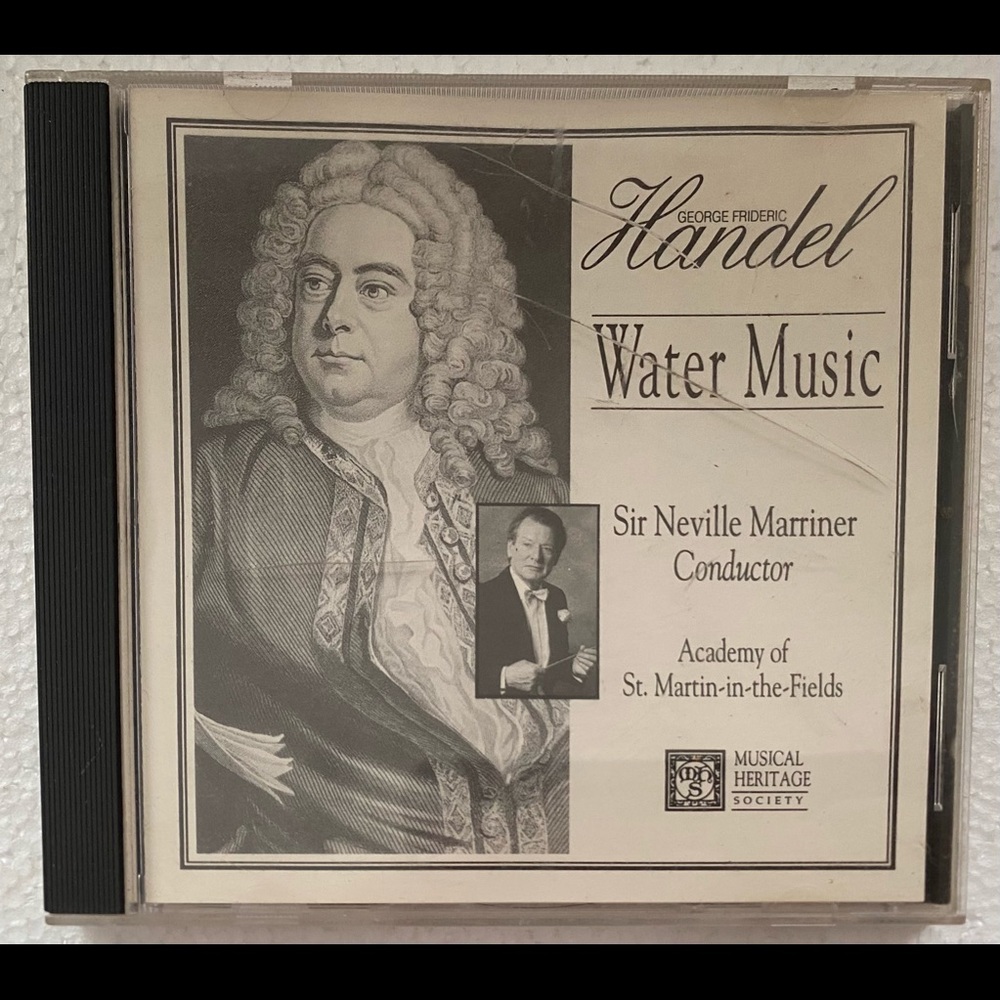 Sir Neville Marriner - Handel Water Music MHS CD